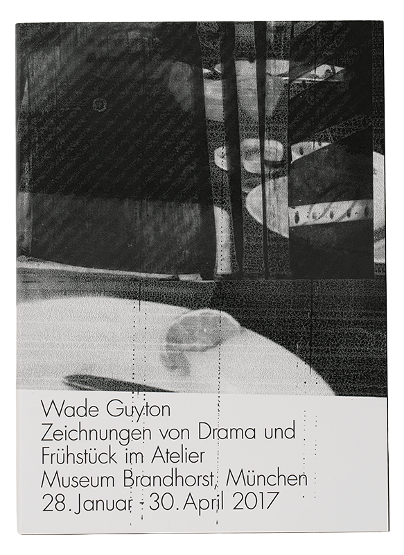 Zeichnungen von Drama und Frühstück im Atelier: Museum Brandhorst, München 28.Januar - 30.April 2017