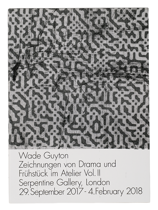 Zeichnungen von Drama und Frühstück im Atelier Vol. II: Serpentine Gallery, London 29.September 2017 - 4.February 2018