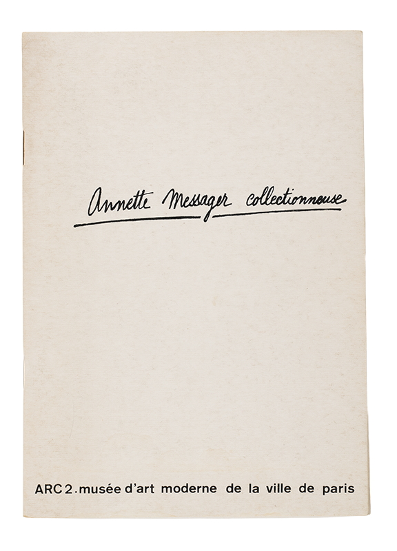 Annette Messager Collectionneuse