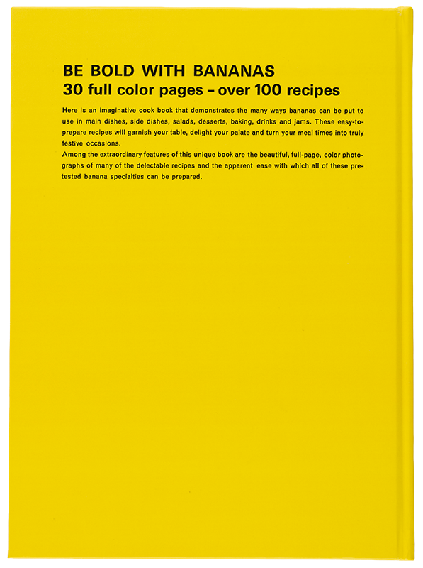 Be Bold With Bananas
