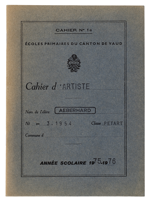 Cahier d'Artiste