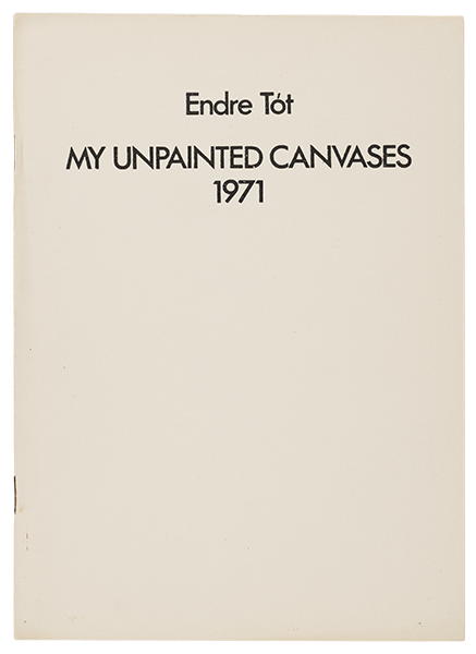 My Unpainted Canvases