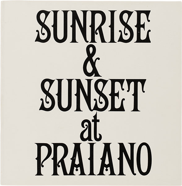 Sunrise & Sunset at Praiano