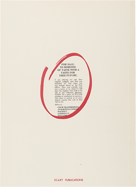 G.P.O. versus G.P-O: A Chronicle of Mail Art on trial