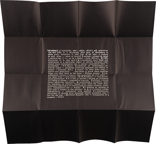 Four Titled Abstracts [from S.M.S. No. 3]