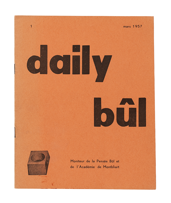 Daily Bûl [1]: Moniteur de la Pensée Bûl et de l'Académie de Montbliart
