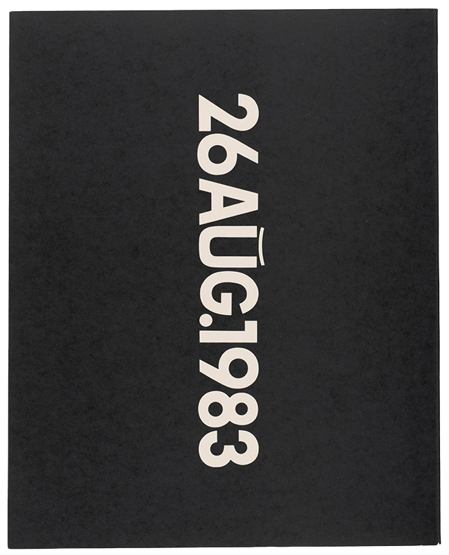 Date Paintings 1981-1983