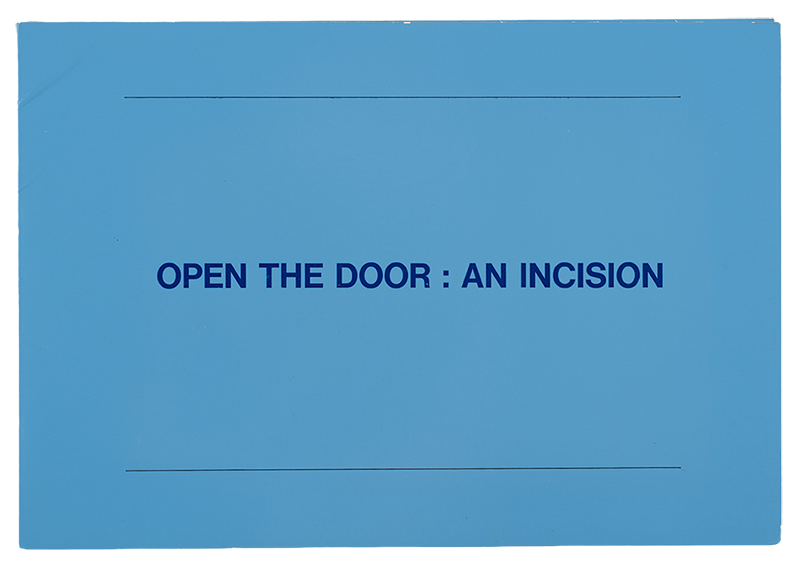 Open the Door: An Incision