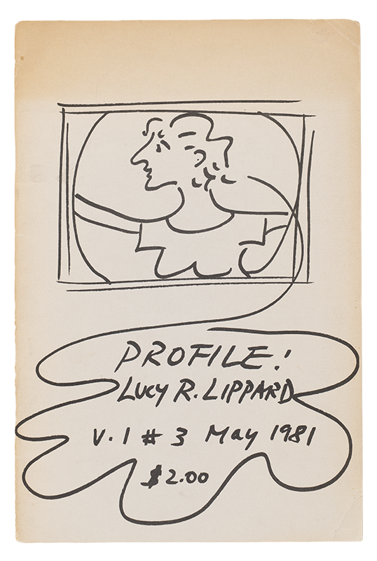 Profile Vol. 1 No.3 May 1981: Lucy R. Lippard