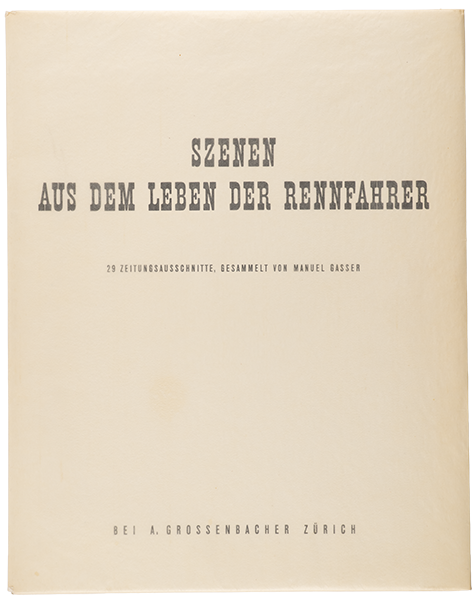 Szenen aus dem Leben der Rennfahrer