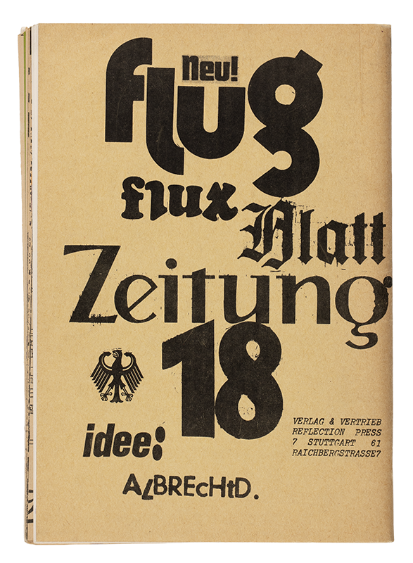 Das Neue Programm der CDU/CSU [aka flug/fluxBLATTzeitung 18]