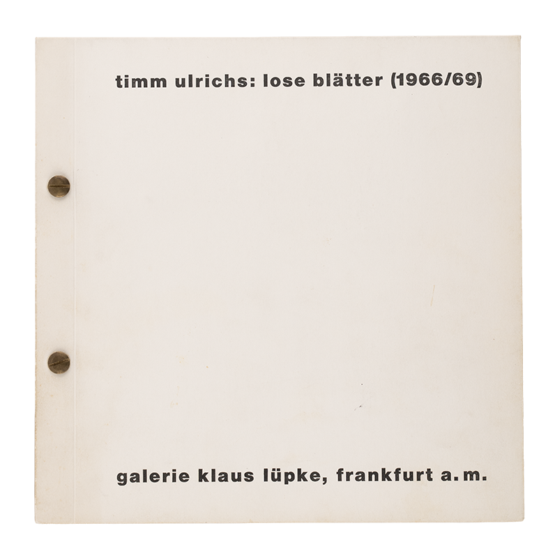 Lose Blätter (1966/69)