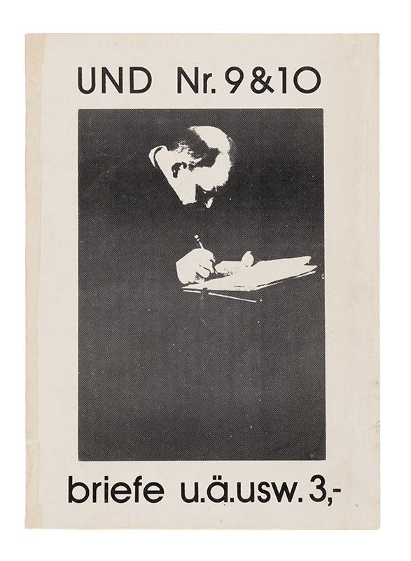 Und Nr. 9&10. Briefe u.ä.usw.3,-